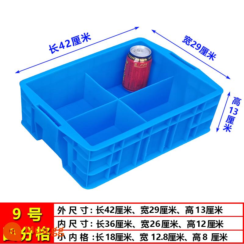 Ngăn lưu trữ bằng nhựa phân loại phụ kiện vít hộp nhiều lưới các bộ phận dày hộp thành phần công cụ doanh thu hộp phần cứng - Số 9: 4 điểm