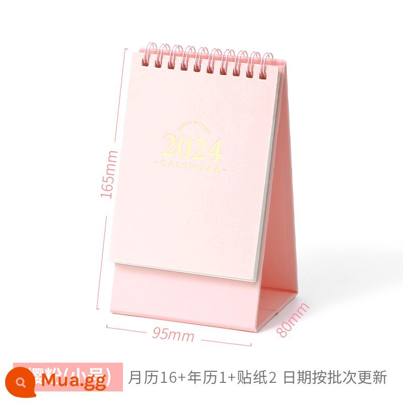 Kế hoạch lịch để bàn lịch 2023 trang trí mới notepad lịch đếm ngược để bàn sổ kế hoạch lịch sáng tạo - Kèn hồng [kèm 1 lịch + 2 decal]