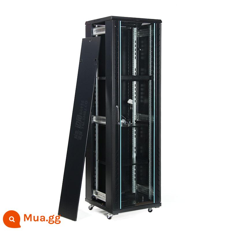 Totem Mạng gốc Nội các Oveme 42U600 Thiết bị giám sát điện yếu DEEP CAUL - RAL9004 màu đen