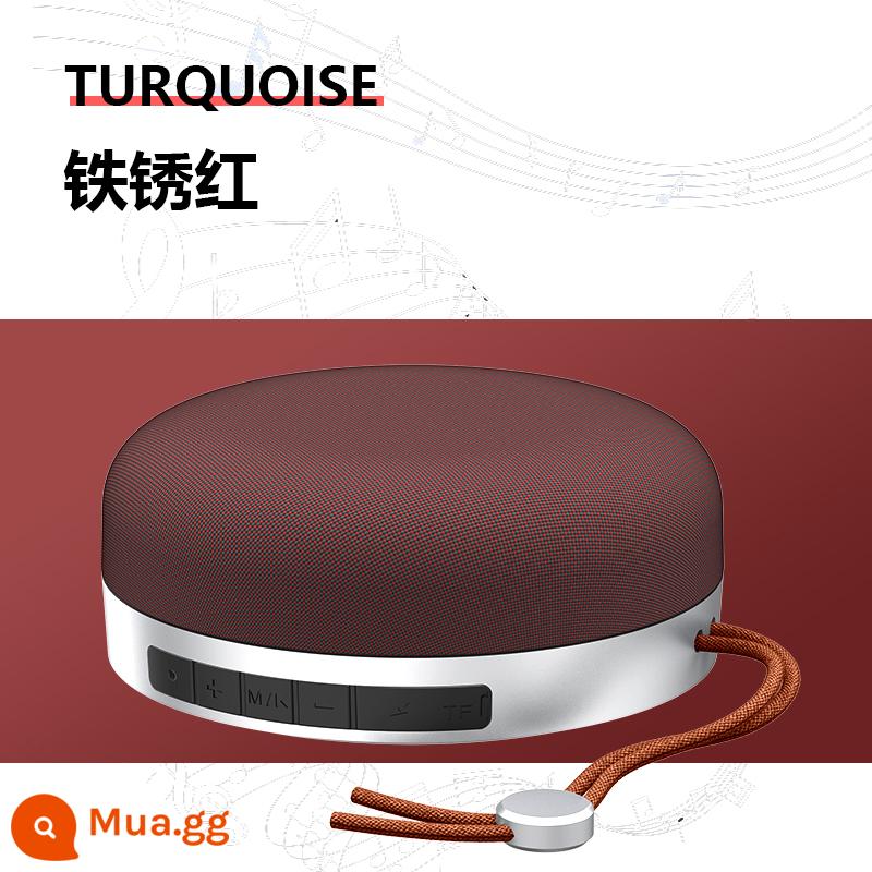 Loa Bluetooth Vite âm thanh nhỏ quá cân loa siêu trầm di động không dây chất lượng cao ngoài trời âm thanh mini âm lượng lớn - Rust Red [Thời lượng pin 24H + Chất lượng âm thanh HiFi + siêu trầm + chống nước và chống bụi]