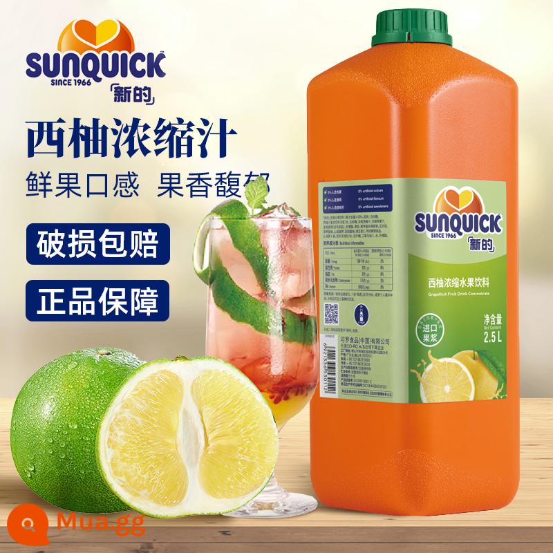 Nước ép cô đặc mới 2,5L chanh cam xoài dứa dâu nho đen bưởi thương mại nước ép tự phục vụ nhập khẩu - Nước bưởi