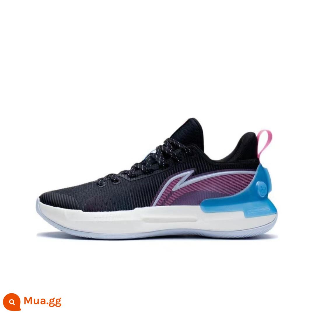 Li Ning Yushuai Retro Giày Bóng Rổ Nam Thu Đông 2022 Mới Chống Sốc Thoáng Khí Thiết Thực Giày Thể Thao ABPS031 - Bột màu xanh đen ABPS031-1