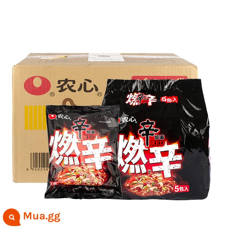 Nongshim Shin Ramen Nấm Bò Mì Ăn Liền Hương Vị Hàn Quốc Mì Ăn Liền 120g*40 Túi FCL - Ramen Lẩu Quân Đội Nongshim 120g*40 túi