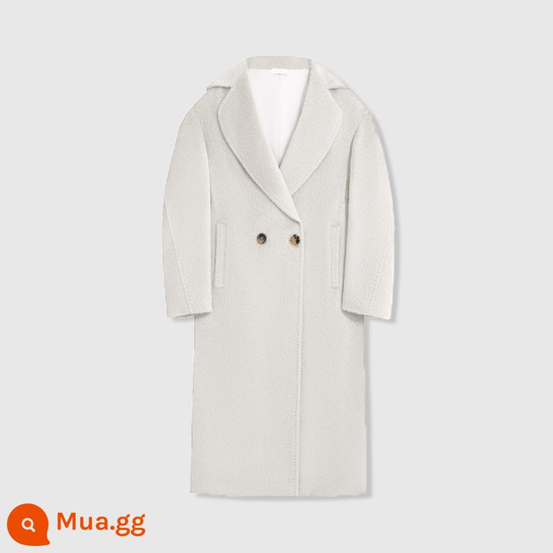 UNICA/nâng cấp chữ ký TeddyCoat_áo khoác len cashmere gấu lớn cổ điển cho bé Suli - [Mây xám mới]