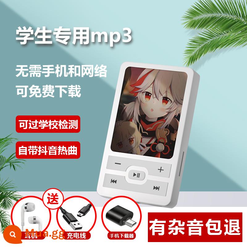 Hoạt hình chính hãng mp3 Walkman phiên bản sinh viên Máy nghe nhạc mp4 cầm tay nghe học tiếng anh nhỏ - Genshin Manyo