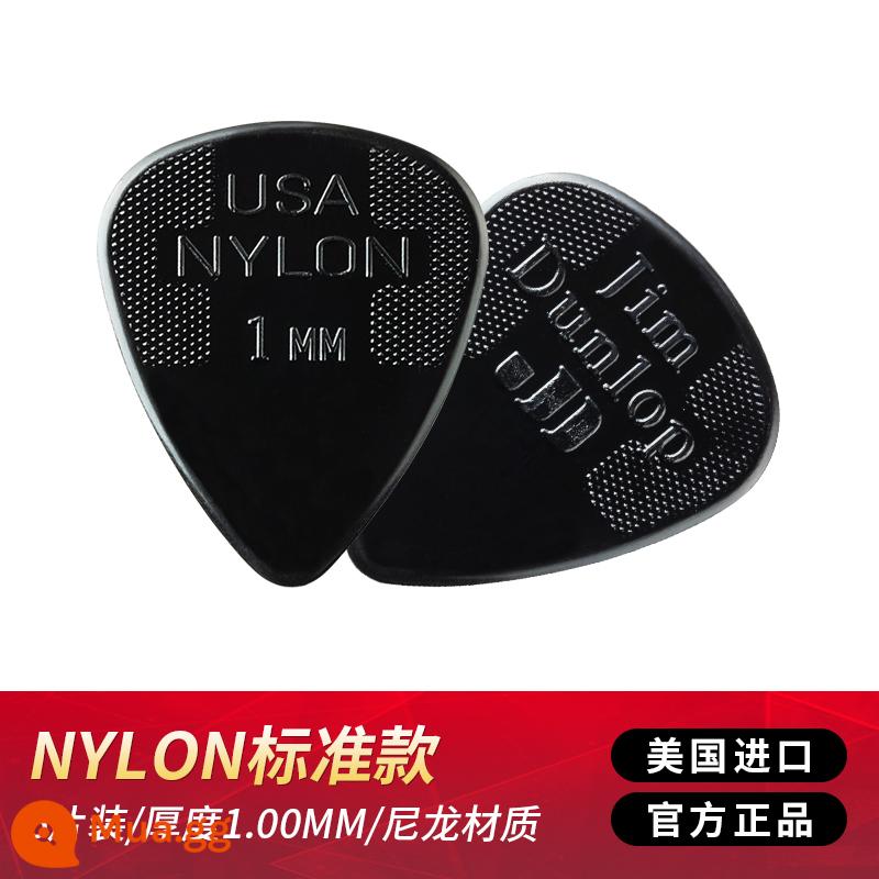 Gắp đàn Dunlop nhiều mảnh chính hãng Đàn guitar điện Dunlop gắp đàn lò xo chống trượt cao cấp nylon gắp ngón tay cái - 1,00mm * 6 miếng