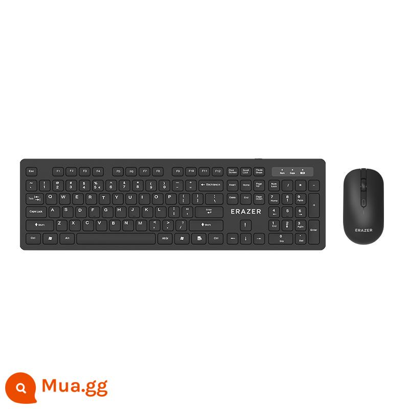 Bộ bàn phím chuột không dây Lenovo power bàn phím usb máy tính để bàn laptop văn phòng doanh nhân bộ phím chuột - [Ưu Đãi Đặc Biệt] Bộ Bàn Phím Và Chuột Không Dây Dark Night Black KN301