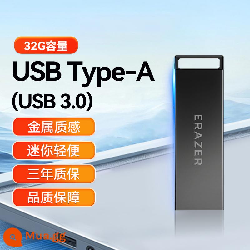 Lenovo khả năng người Đĩa U usb3.1 tốc độ cao 32/64/128G điện thoại di động typec giao diện kép máy tính kim loại ổ đĩa flash USB - Giao diện đơn 32G [thân hợp kim kẽm 3.0 tốc độ cao]