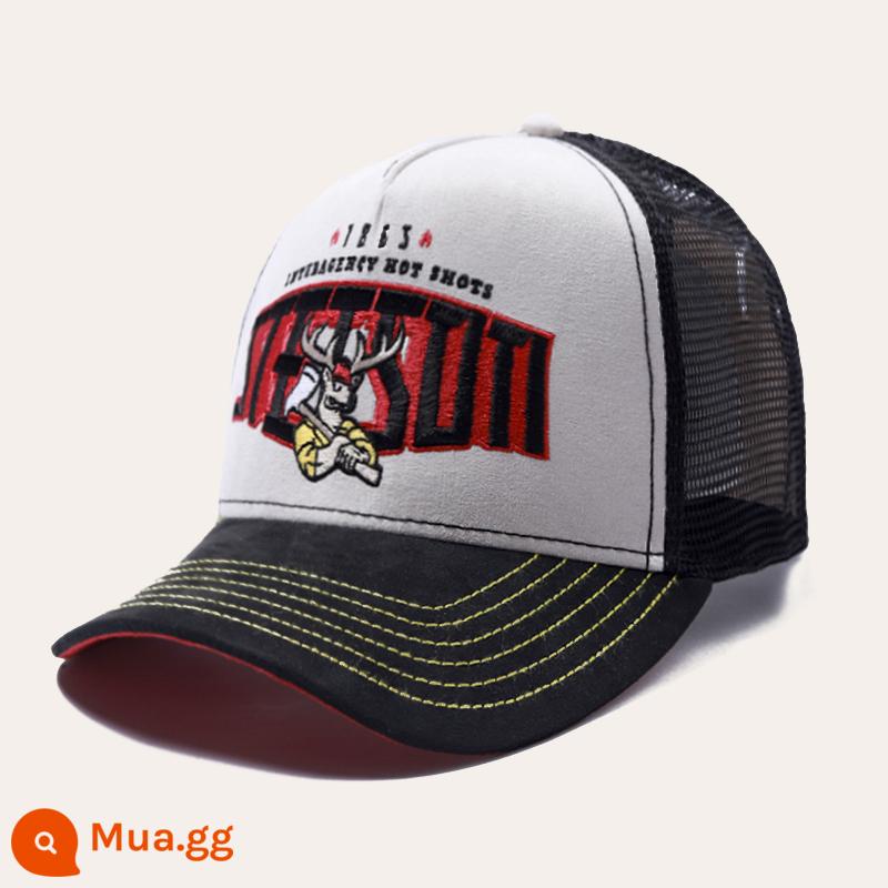 22 Người Mỹ Mới STETSON Giày Chống Nắng Đa Năng Nón Lái Xe Nón Lưới Nón Nam Nữ Cùng Phong Cách - 7756107-1