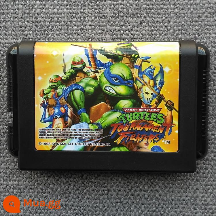 Sega MD "Ninja Rùa Fighting Edition" Tất cả -Character Phiên bản của Genesis Turtles Fighters - Phiên bản gốc (vỏ phiên bản tiếng Nhật)