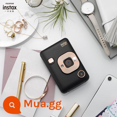 Máy ảnh Fuji Polaroid instax mini LiPlay điện thoại di động kỹ thuật số Bluetooth máy in ảnh với giấy ảnh - Đen sang trọng, đăng ảnh nhận quà