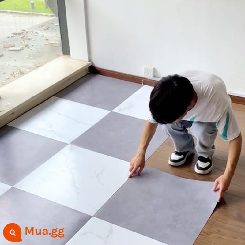 800x800 kích thước lớn sàn dán tự dính sàn PVC sàn da xi măng dán sàn dày chịu mài mòn tầng - Mẫu đá 905 5m2/cái