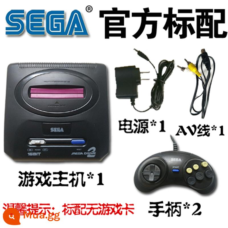 Miễn Phí Vận Chuyển MD Máy Chơi Game Sega 16-bit Tay Cầm Chơi Game Máy Sega 2 Thế Hệ Thẻ Đen Máy Chơi Game Hậu thập Niên 80 Nỗi Nhớ - Cấu hình chuẩn Sega thế hệ 2 (không kèm card game)