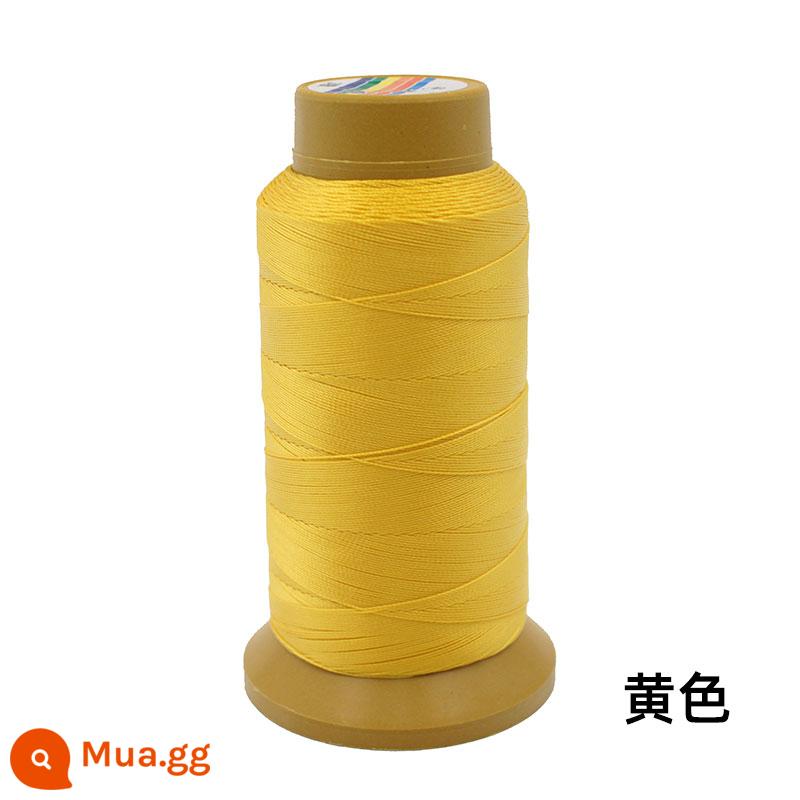 Máy may chủ đề hộ gia đình lớn cuộn da sợi handmade sợi nylon cường độ cao lụa màu sáng sợi tơ jeans sợi dày - Vàng 210-D3