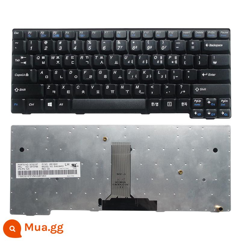 US/RU cho Lenovo E49 K49 E49A E49G/L/AL K49A Bàn phím E4430 E4430A - (Mẫu chính hãng/Tấm thép mặt sau) (Hàn Quốc) [Mới]