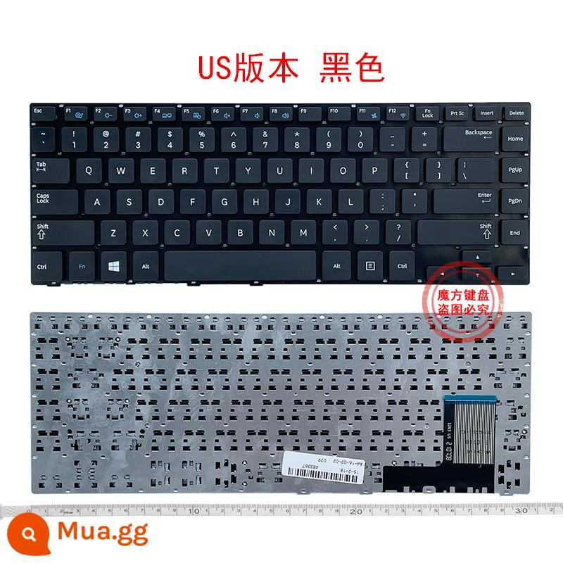 Thích hợp cho bàn phím Samsung NP-370R4E 450R4V 470R4E 450R4Q 450R4E 455R5J - (Chính hãng) (Đen) [Mới]