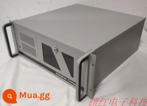 Toppon 4U610F Khung gầm công nghiệp Màu xám công nghiệp hỗ trợ 12 "× 9,6" - Mười bốn khe (in lụa) màu xám