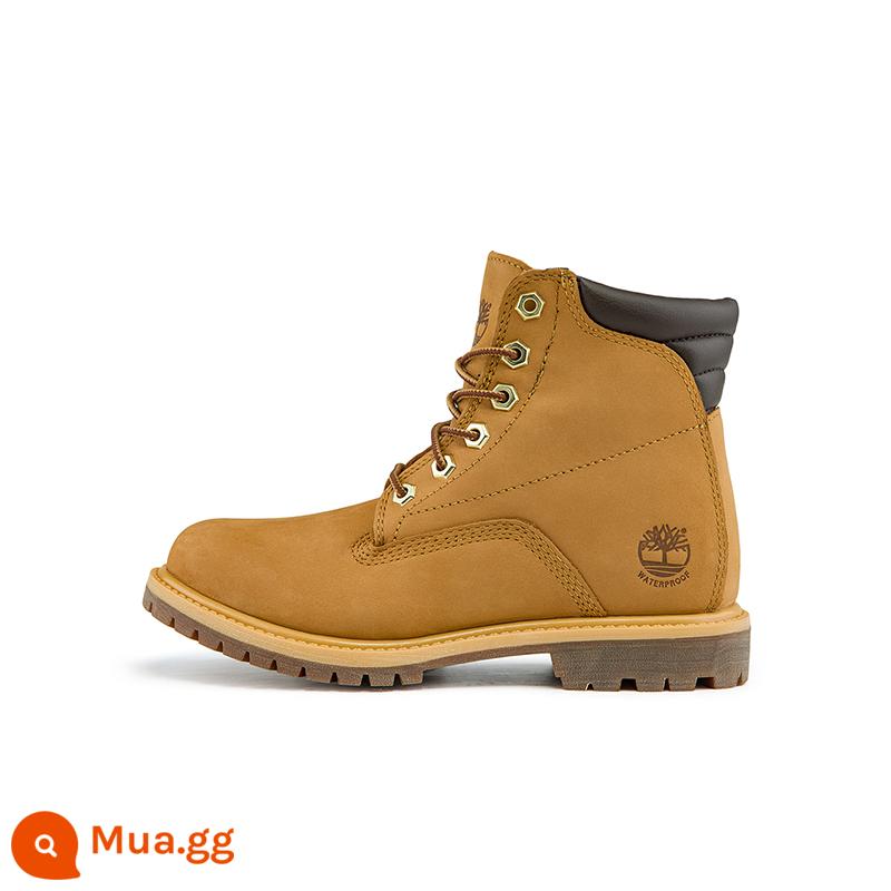 Giày bốt đại hoàng nữ không thể đánh bại chính thức của Timberland Timberland Giày bốt Martin bốt mùa đông chống thấm nước quá nhỏ | 8168R - Phiên bản rộng 8168RW/màu lúa mì