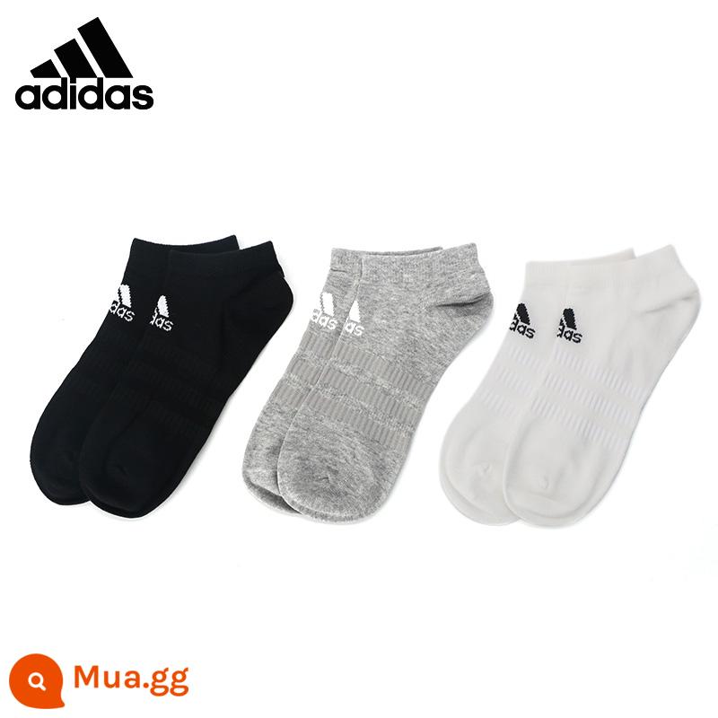 Vớ Adidas ống ngắn vớ nam vớ nữ mùa hè 2022 mới vớ ba đôi vớ thể thao DZ9400 - DZ9400/Mẫu Hình Chính