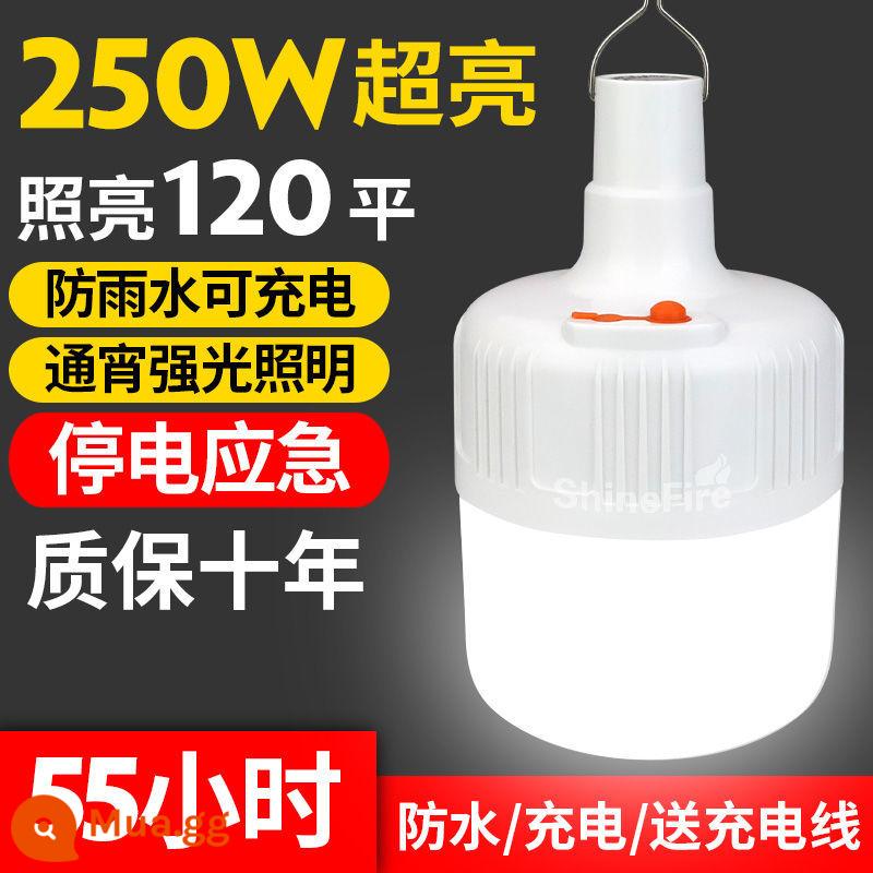 Sạc bóng đèn LED, ánh sáng khẩn cấp mất điện - 250W [model siêu sáng] 25 watt trong 2 giờ 25 watt