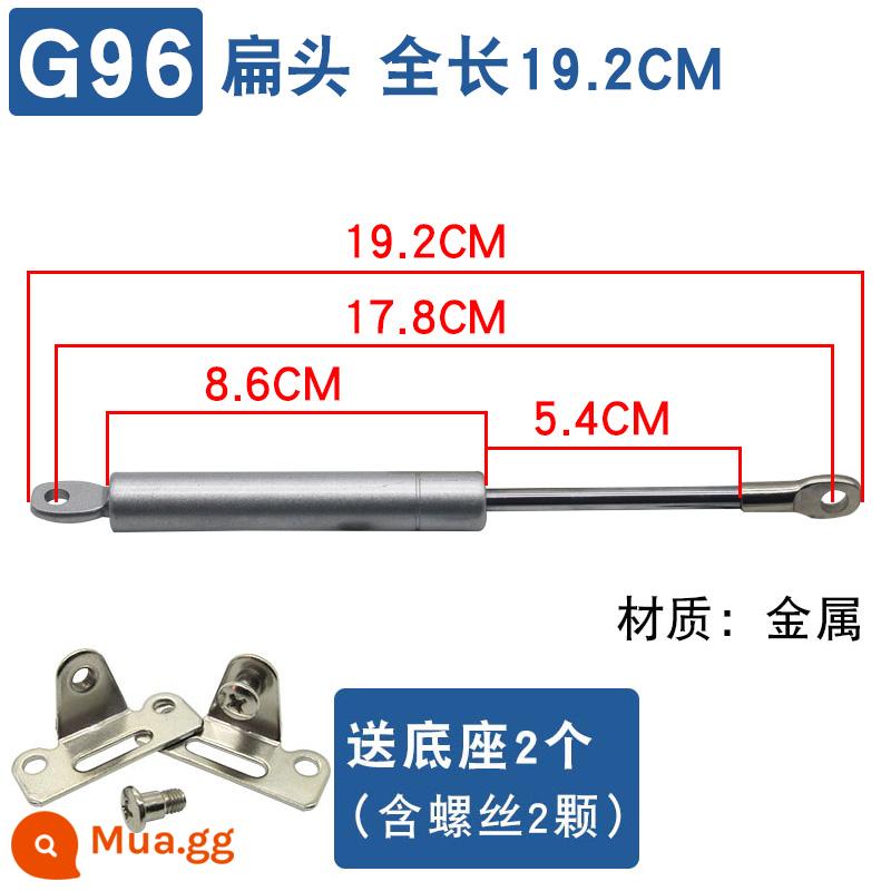 Phạm vi hút phụ kiện mui xe nâng nhánh thanh kính thiên văn thanh thủy lực căng khung đệm lò xo bảng điều khiển phục hồi thanh khí nén - Một thanh thủy lực có tổng chiều dài 192mm + hai đế + ốc vít