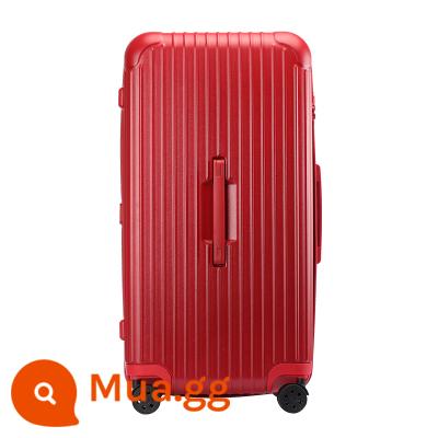 Hành lý dày Công suất lớn 32 -inch Box Box Zipper, Net Red Red Ins nam Suitcase 40 - Khuyến nghị về phong cách nóng bỏng của Big Red 2023