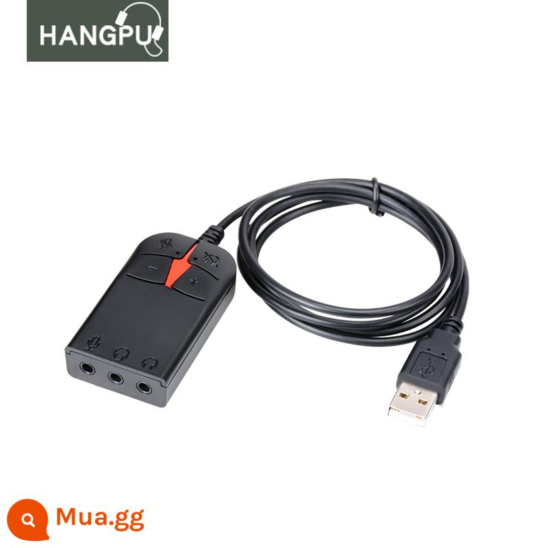 Hangpu VT200D dịch vụ khách hàng tai nghe dành riêng cho nhà điều hành điện thoại tai nghe điện thoại có dây gắn trên đầu điện thoại di động cố định bán hàng cơ điện máy tính để bàn cuộc gọi đi giảm tiếng ồn bán hàng điện thoại có dây tai nghe có micrô - Cáp chuyển đổi USB