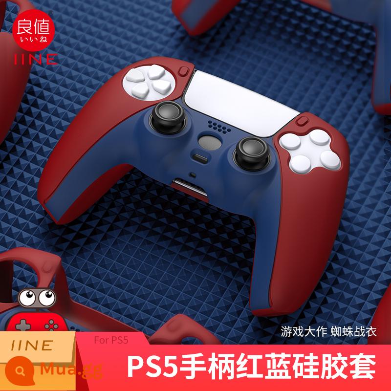 Bao silicon bảo vệ tay cầm PS5 chính hãng Bao silicon bảo vệ tay cầm PS5 Bao bảo vệ tay cầm chơi game PS5 Vỏ mềm chống trượt - Vỏ bảo vệ bộ điều khiển PS5 giá trị tốt Spider-Man L463 Mũ miễn phí