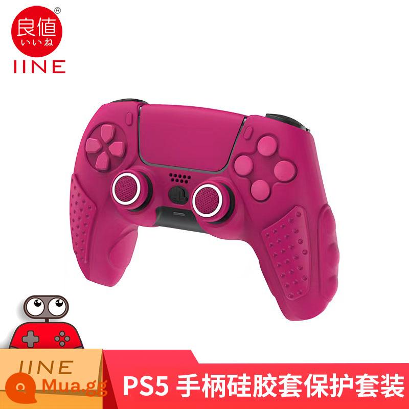 Bao silicon bảo vệ tay cầm PS5 chính hãng Bao silicon bảo vệ tay cầm PS5 Bao bảo vệ tay cầm chơi game PS5 Vỏ mềm chống trượt - Vỏ bảo vệ bộ điều khiển ps5 giá tốt màu đỏ L692 nắp miễn phí