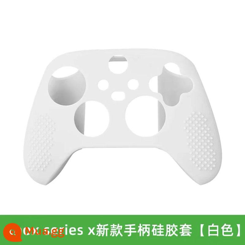 Vỏ silicon tay cầm Xbox Series X/S chính hãng có giá trị tốt Vỏ bảo vệ tay cầm XSX phụ kiện vỏ bảo vệ - Vỏ bọc bộ điều khiển XboxSeries X/S màu trắng, có hạt chống trượt, nắp đậy miễn phí