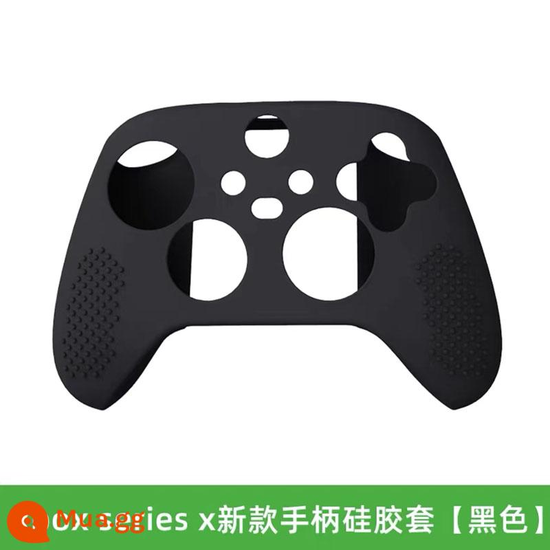 Vỏ silicon tay cầm Xbox Series X/S chính hãng có giá trị tốt Vỏ bảo vệ tay cầm XSX phụ kiện vỏ bảo vệ - Vỏ tay cầm XboxSeries X/S màu đen, có hạt chống trượt, nắp đậy miễn phí