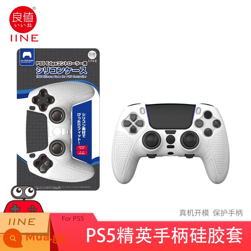 Bao silicon bảo vệ tay cầm PS5 chính hãng Bao silicon bảo vệ tay cầm PS5 Bao bảo vệ tay cầm chơi game PS5 Vỏ mềm chống trượt - Vỏ bảo vệ bộ điều khiển PS5 Elite giá trị tốt Màu trắng L777 Nắp miễn phí