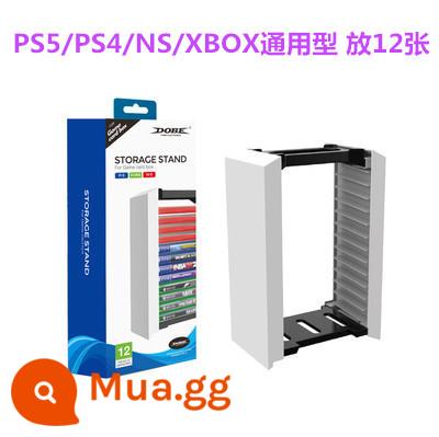 DOBE ban đầu PS5 PS4 PRO MỘT hộp đĩa trò chơi đĩa khung chuyển đổi NS kệ lưu trữ phụ kiện - DOBE có thể đựng được 12 đĩa game, hộp đựng đĩa đa năng và hộp đựng đĩa