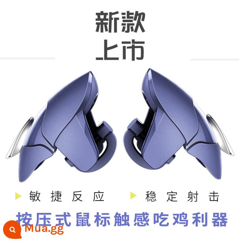 Blue Shark Ăn Chicken Artifact Trò chơi di động Máy móc Bấm vào vị trí Bốn Six Finger Auxiliator Android Apple Game Pass - [1 cặp phím trái và phải]