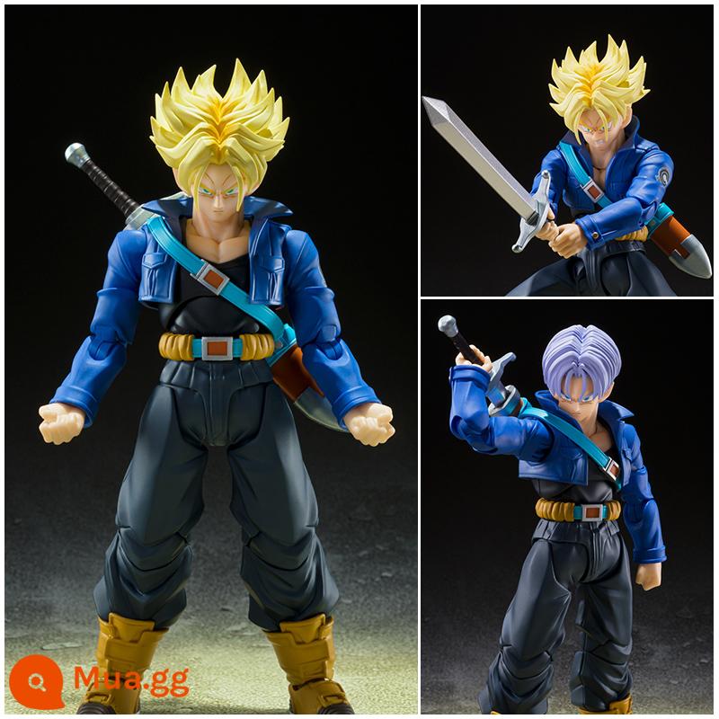 Trong nước shf Dragon Ball mô hình siêu di động Monkey King Vegeta Zamas Saiyan búp bê đồ chơi - Thân cây tương lai (đại bàng hai đầu màu vàng và tím dài 15cm)