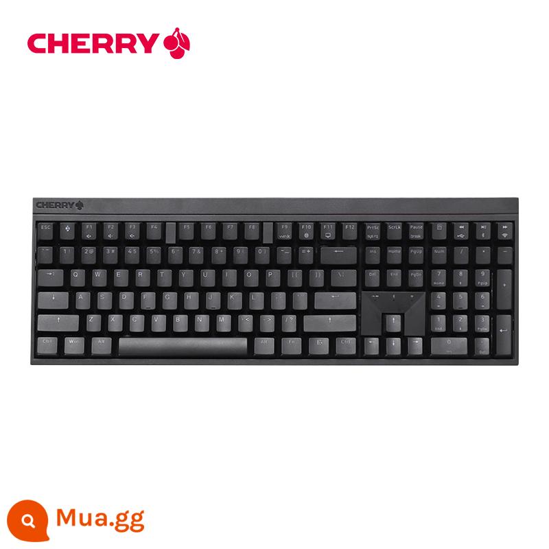 ANH ĐÀO Cherry MX2.0S Bàn Phím Cơ Màu Sắc Quang Điện Thi Đấu Game Không Dây 108 Phím Có Dây Đen Trà Xanh Trục Đỏ - Kích thước đầy đủ ba chế độ không dây màu đen mờ