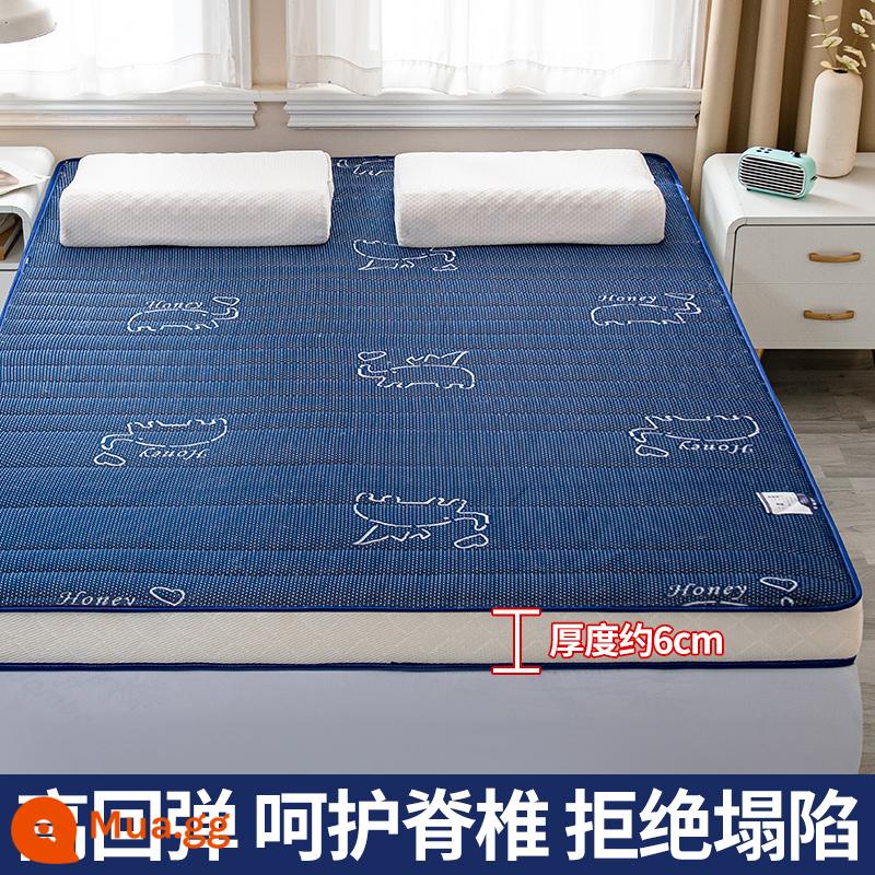 Nệm đệm nhà dày chiếu tatami chiếu ký túc xá sinh viên nệm đơn cứng chiếu mùa đông cho thuê thảm đặc biệt - Cao 6cm - Voi Hani Ba Chiều [Lưới Mắt Chim - Nệm Bốn Mùa - Hút Ẩm Và Mồ Hôi]