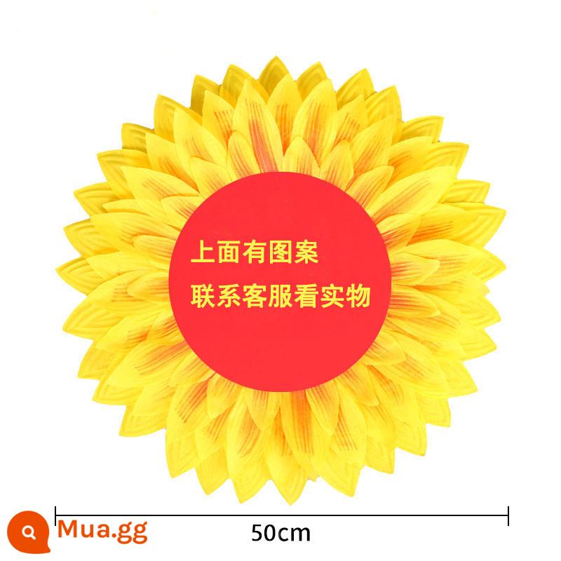 Bàn tay hoa hướng dương màu đỏ với hiệu suất khiêu vũ ngày quốc gia - 50 cm kiểu ngôi sao [Ưu tiên sưu tầm và mua hàng]