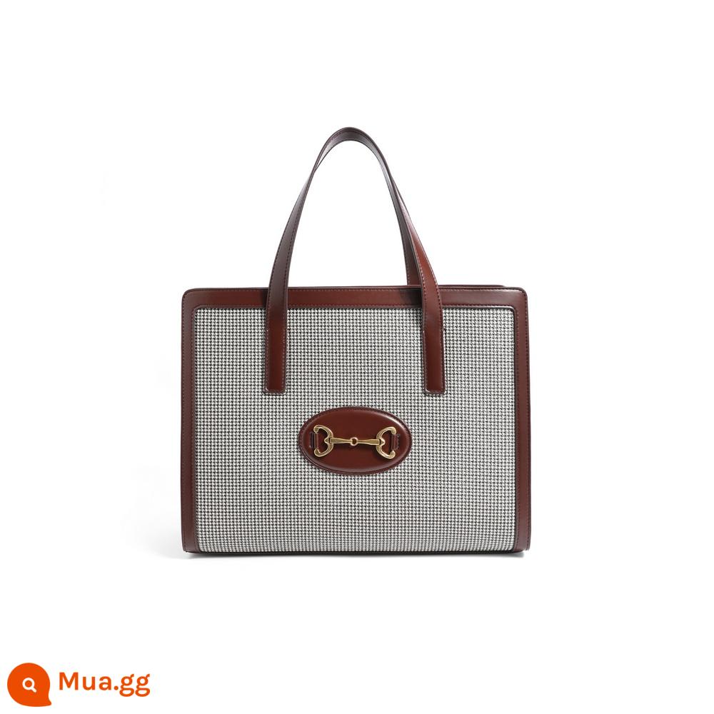 Túi xách Belle Retro Nữ 2022 Mùa đông Mới lớn TOT TOT Túi máy tính Bag X6417DX2 - màu đỏ