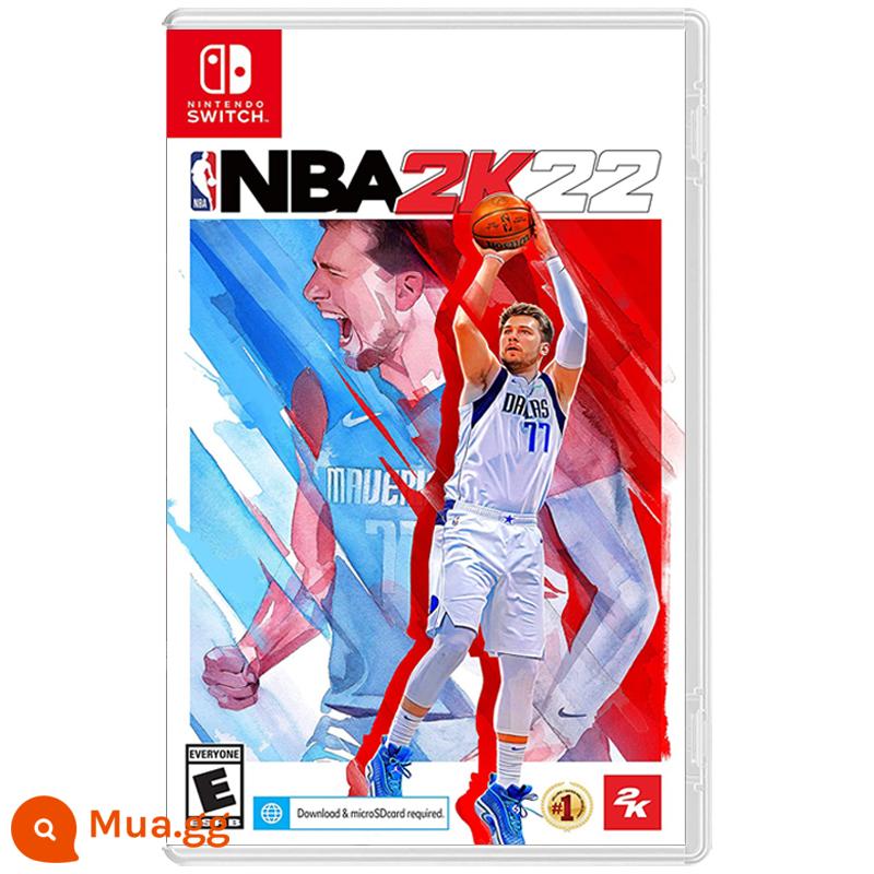 Hộp mực trò chơi cũ chính hãng của Nintendo Switch NS Zelda Arceus Vermillion Odyssey được tái chế riêng - Xanh nhạt NBA2K 22