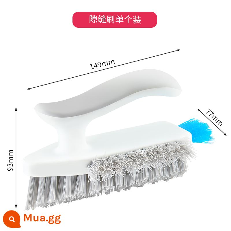 Groove Cleaning Brush Wipe Window Window Công cụ làm sạch cửa nhà nhỏ Cửa nhà và khoảng trống cửa sổ để loại bỏ các góc chết và loại bỏ tro - Bàn chải làm sạch đa chức năng (màu trắng))