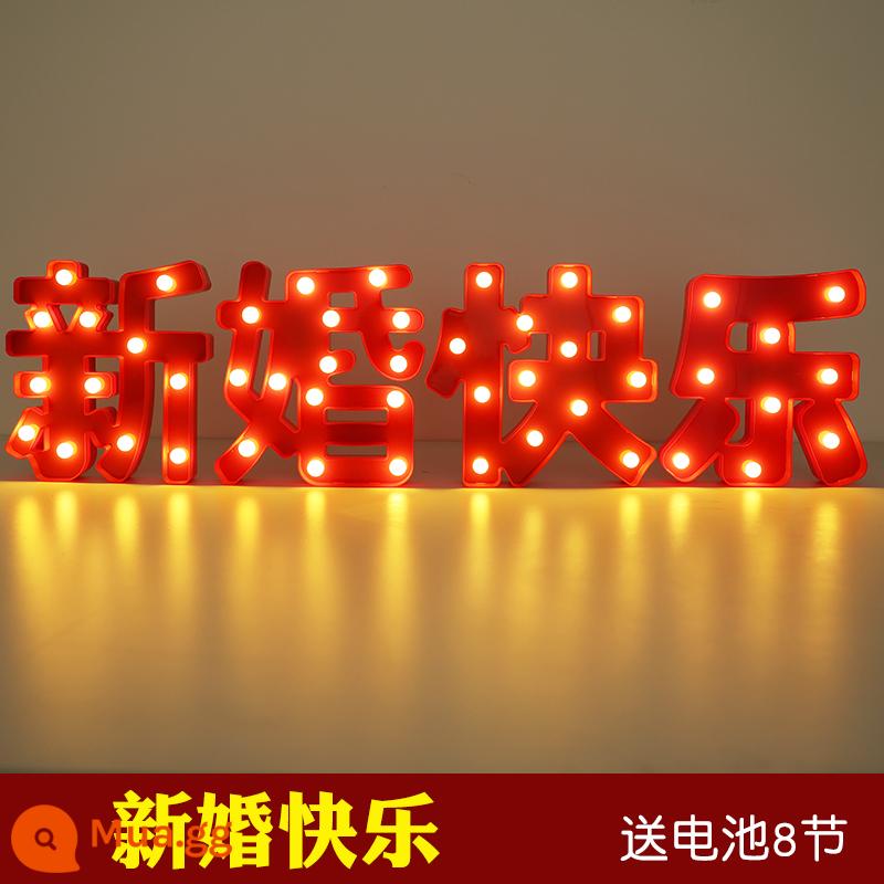 Đèn chữ led bất ngờ chúc mừng sinh nhật tỏ tình cầu hôn bố trí cảnh sáng tạo đạo cụ cốp trang trí nội thất - đám cưới hạnh phúc