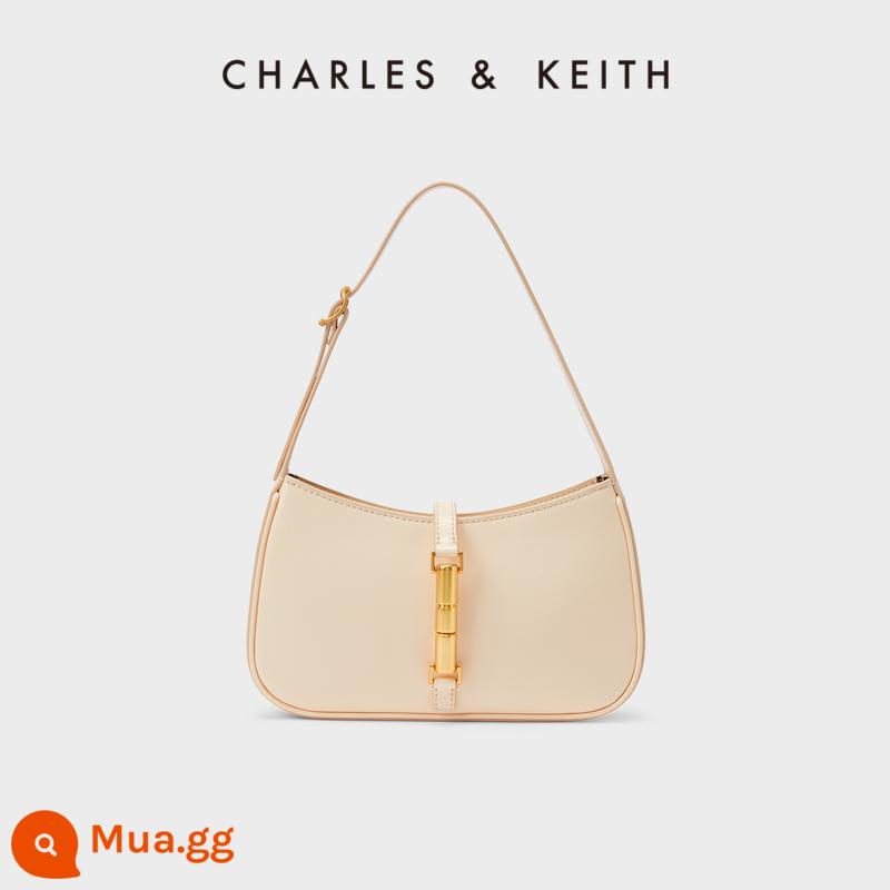 Túi đeo sát nách CHARLES&KEITH CK2-20151158 Fantasy Túi đeo vai nữ thời trang giản dị - CK2-20151158-1Màu be mới đang giảm giá