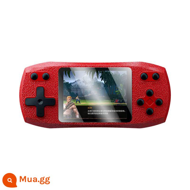 Tay cầm chơi game xuyên biên giới mới G620 cầm tay độc lập mini trò chơi cổ điển màn hình màu xanh đỏ đồ chơi trẻ em quà tặng - đỏ [đơn]