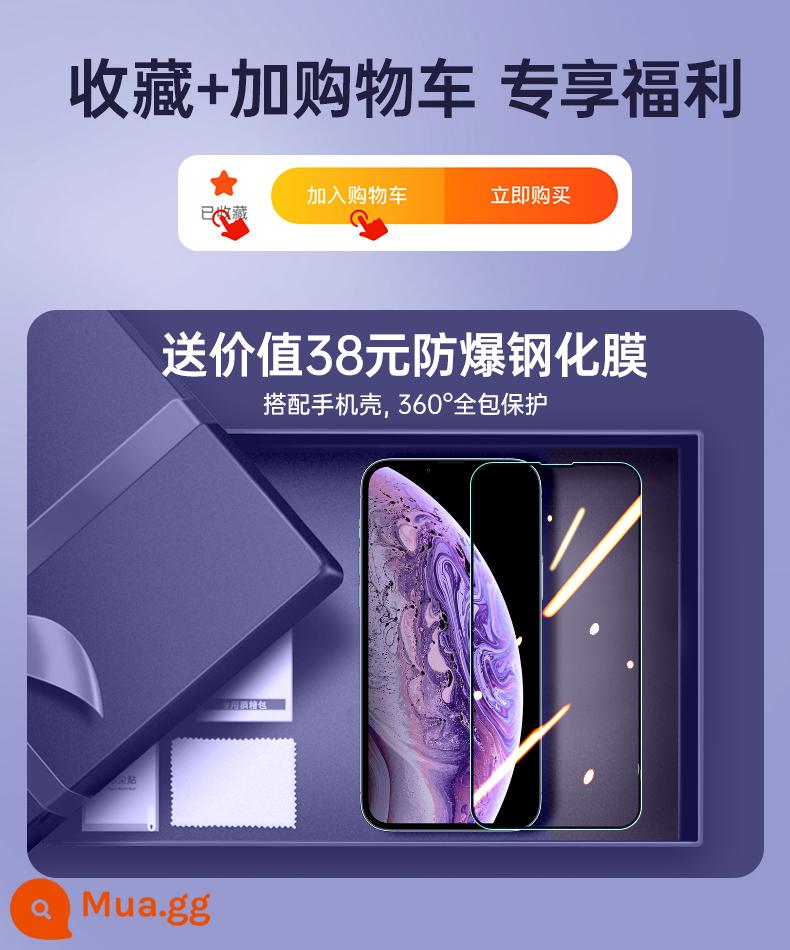 [SF Express] Áp dụng cho ốp điện thoại di động Apple 14ProMax iPhone14Pro mới trong suốt 13 ốp bảo vệ chống rơi 14plus ống kính bao gồm tất cả 12 silicon siêu mỏng cao cấp cảm giác nam và nữ i - [Bộ sưu tập + Giỏ hàng] SF miễn phí vận chuyển + Phim cường lực chống cháy nổ