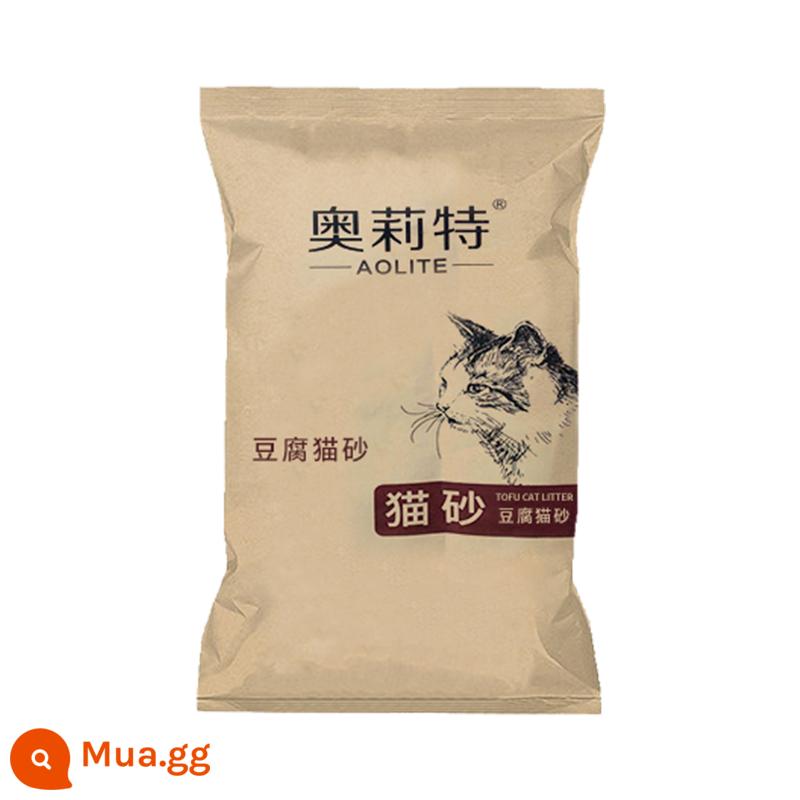 Olyt Cat Litter -Đậu phụ Sand Sand -Free Bulk Đất Sand Sand MIỄN PHÍ Vận chuyển 20 kg Mèo hỗn hợp Cat Cat - [Phiên bản tiêu chuẩn của đậu phụ mèo] Đậu phụ mèo hương trà trắng 2 mm (trà trắng tao nhã lưu thông tạo hương thơm và không bốc mùi trong 15 ngày)