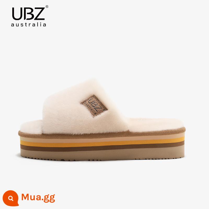 UBZ 2024 Lễ Tạ Ơn Nữ Giày Bốt Đi Tuyết Mùa Đông Nữ Chống Trơn Trượt Giày Cotton Nhung Giày Boot Cổ Ngắn Hết Hàng thanh lý - Trà sữa UH6208H