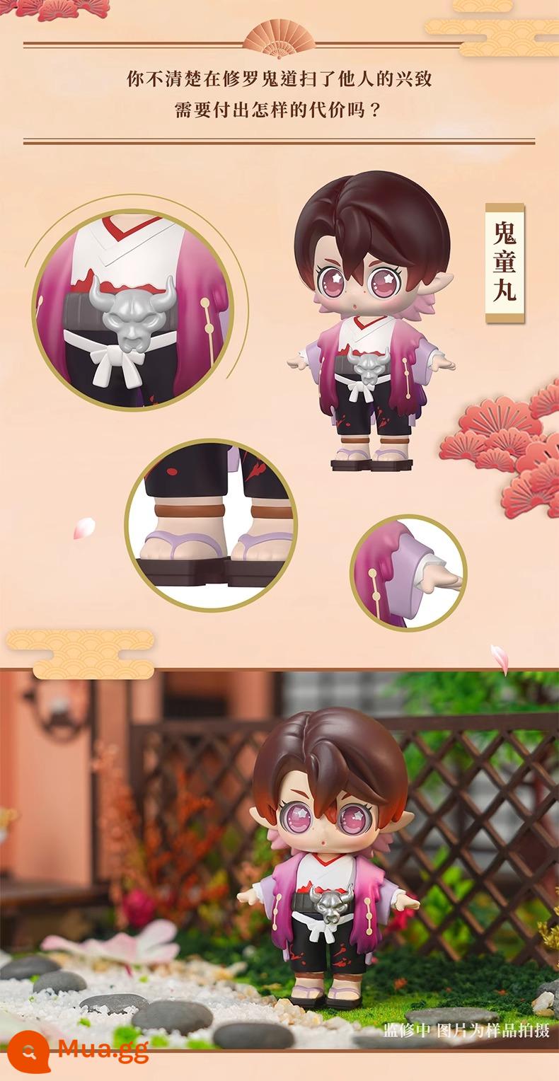 [Chính hãng chính thức] Bubble Mart Onmyoji Series Model Blind Box Emperor Shitian Asura Yamata no Orochi - [Kidomaru] Xác nhận hộp