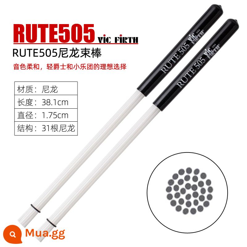 Longsheng dụng cụ âm nhạc giá trống nylon trống bàn chải dính vic chùm thanh vic firth dây trống chùm phụ kiện trống jazz - RUTE505