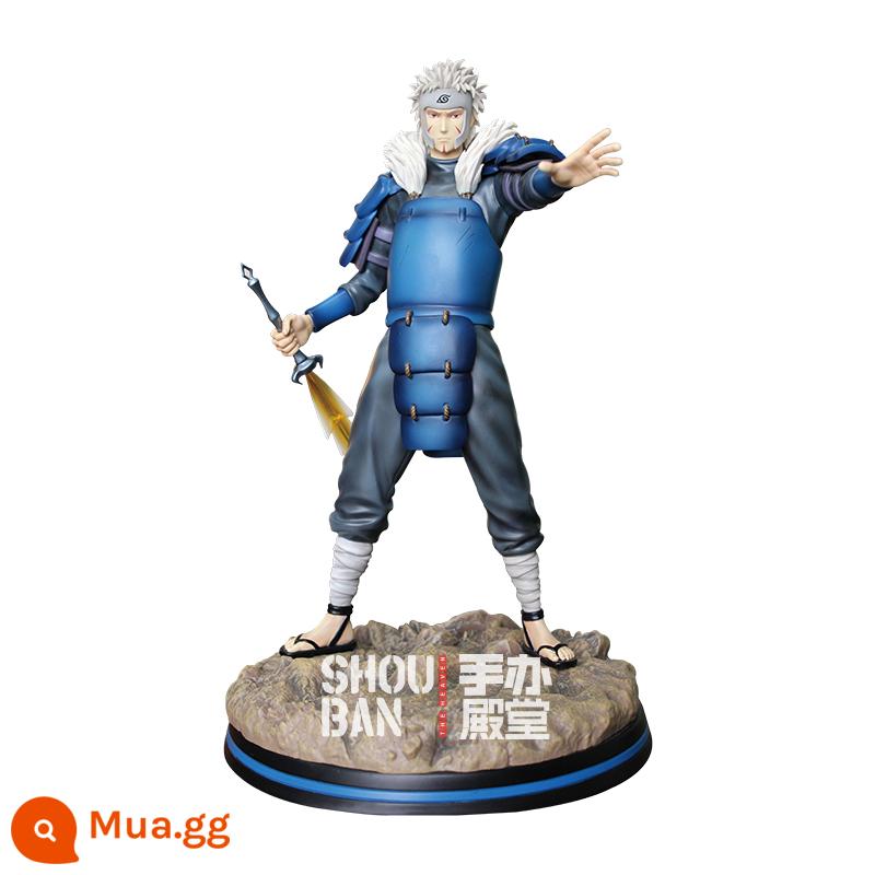 Mô hình điểm Naruto Uchiha Kakashi Suzuo canhu sóng chồn GK trợ lý Lijian đồ trang trí siêu lớn - Hokage đệ nhị Tobirama (Cao 30cm)